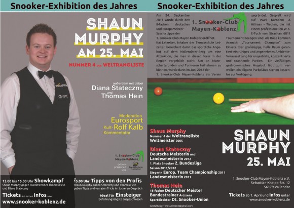 Shaun Murphy, 25. Mai 2013